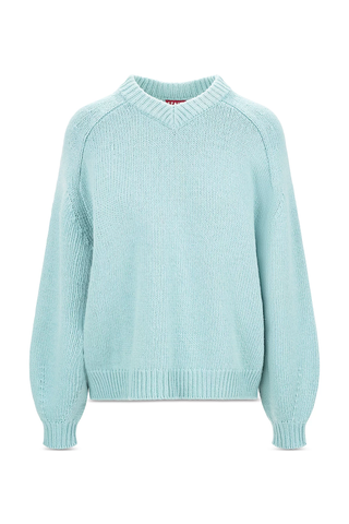 Staud Wilson Oversized V-Neck Sweater