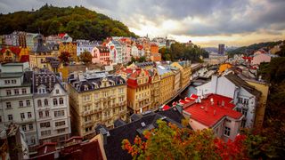 Karlovy Vary's 'wedding-cake architecture'