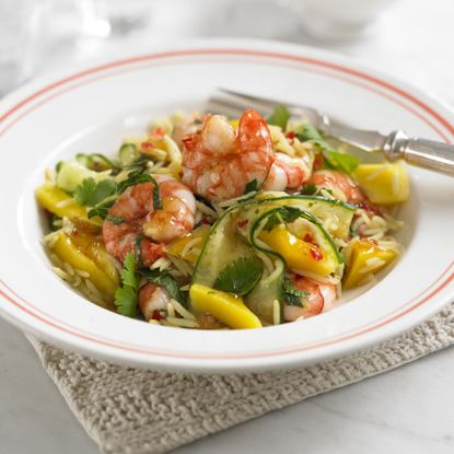 Prawn & Mango Rice Salad recipe-Prawn recipes-recipe ideas-new recipes-woman and home