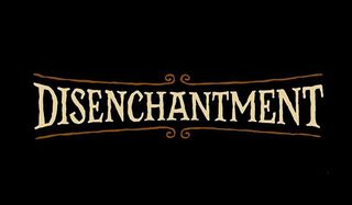 The title card for Disenchantment on Netflix