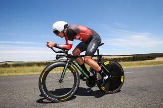 Time trial winner Liam Magennis