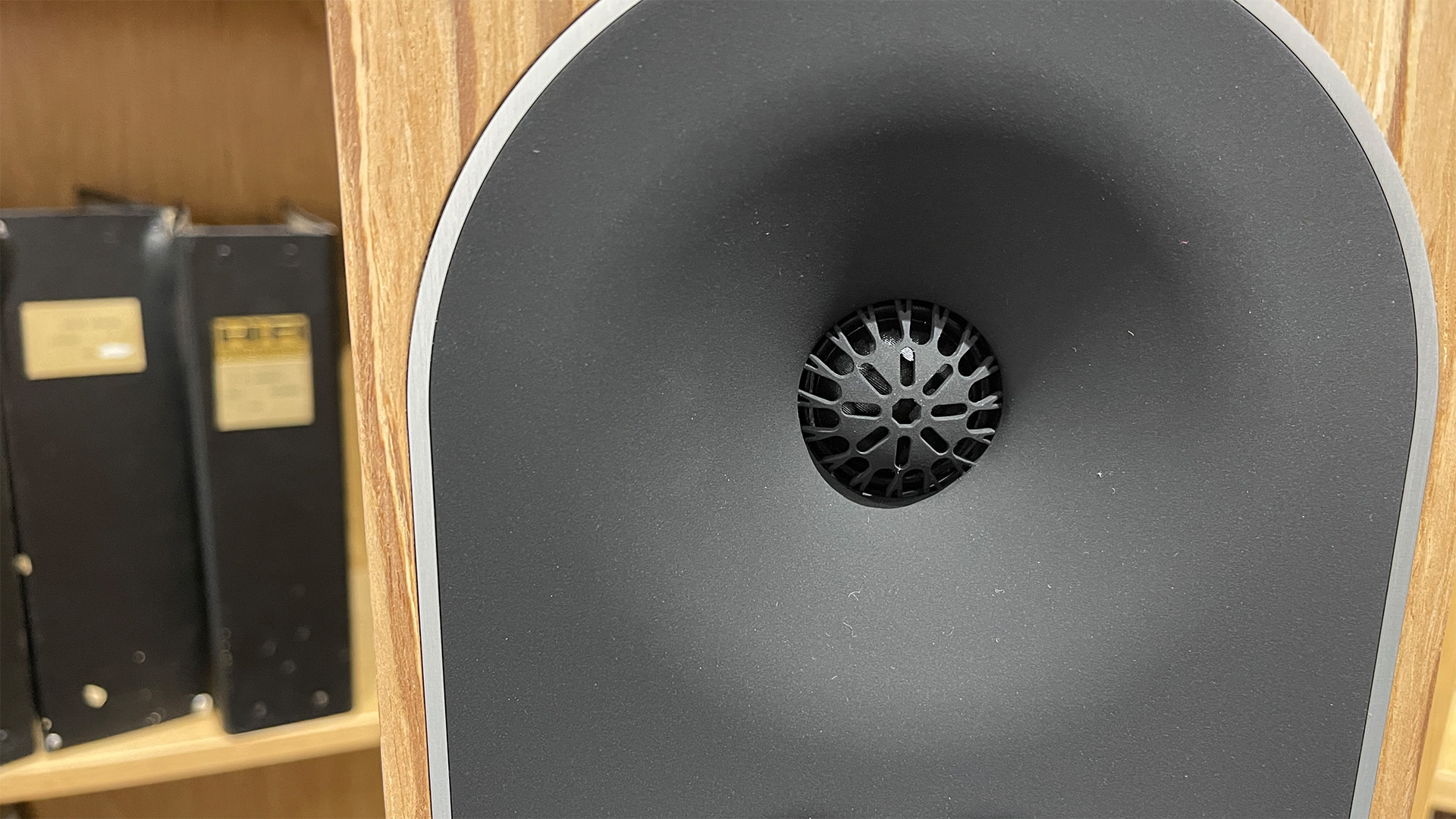 PMC Prophecy 7 floorstanding speakers close up on tweeter