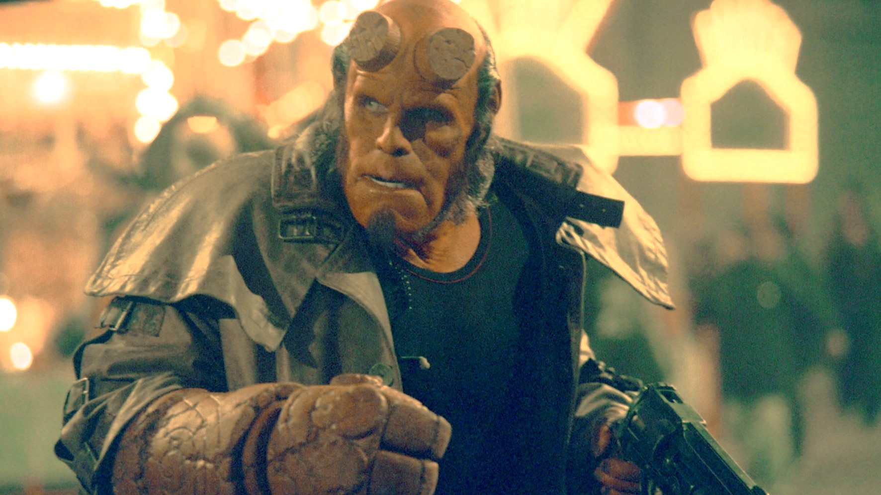 Ron Perlman in "Hellboy" (2004)