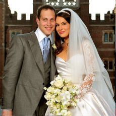 Lord Freddie Windsor and Sophie Winkleman on their wedding day