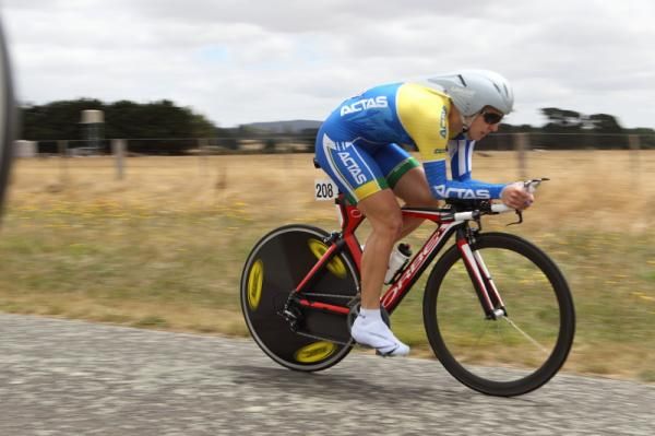 ACT rider, Rebecca Wiasak, finished eighth