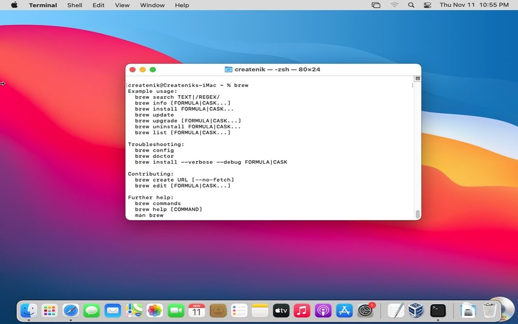 How to install Homebrew on macOS