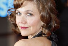 Marie Claire celebrity photos: The Dark Knight film premiere, Maggie Gyllenhaal