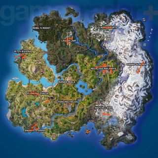 Fortnite sewer pipes locations map