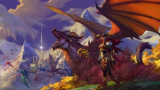 World Of Warcraft Dragonflight Key Art