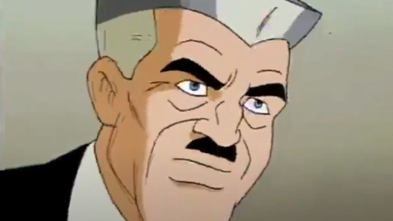 J. Jonah Jameson, voiced by Ed Asner, in Spider-Man: The Animated Series