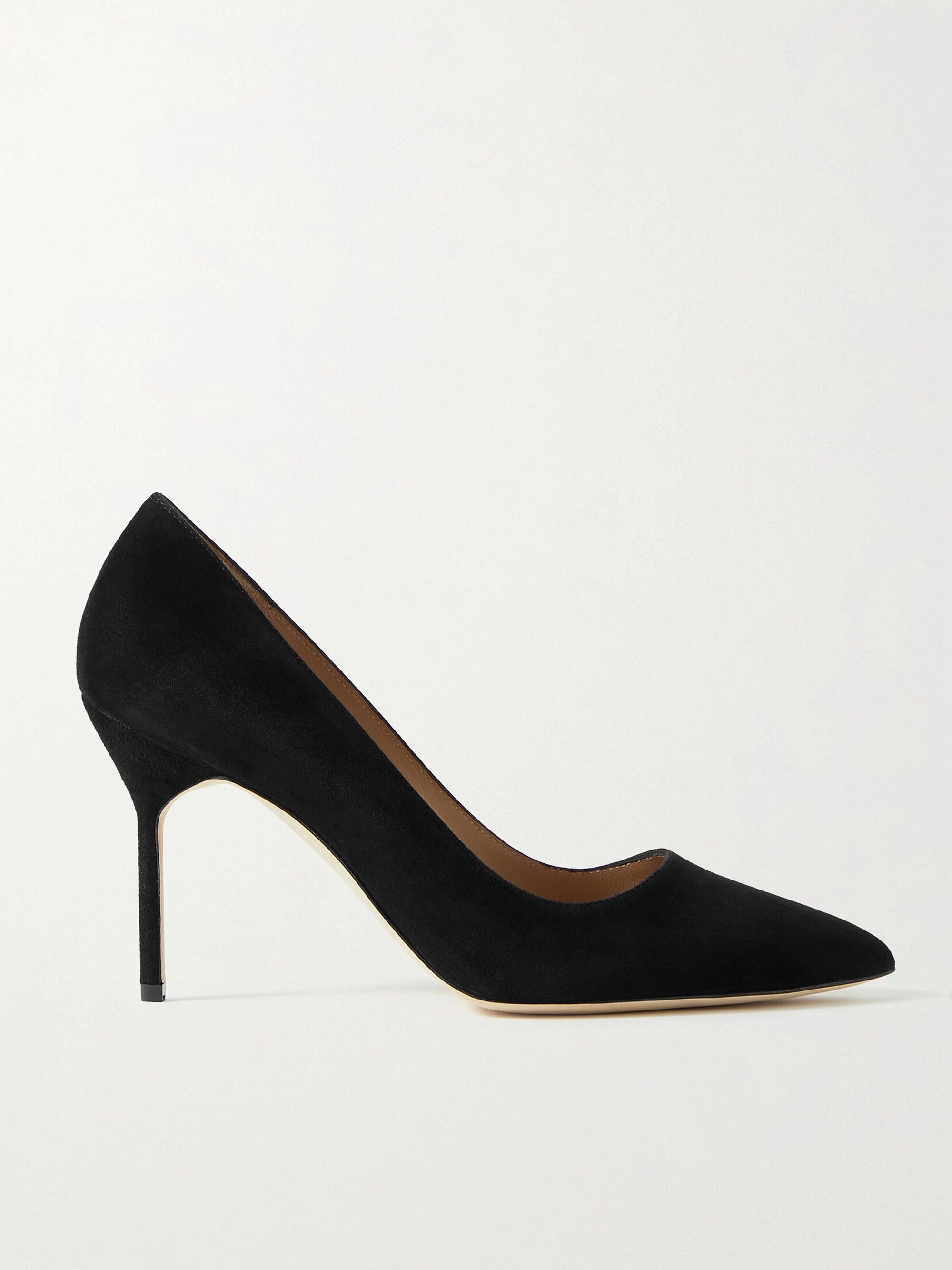 Manolo Blahnik, BB 90 Suede Pumps