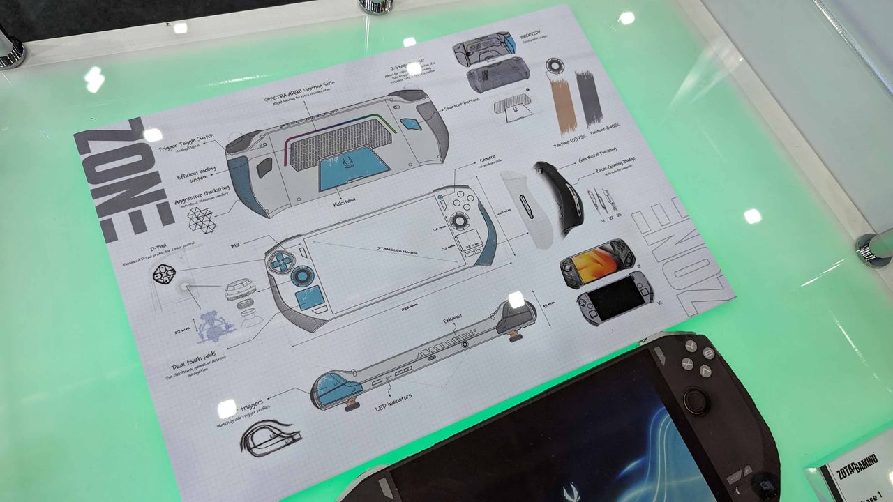 Zotac Gaming Zone (beta) from Computex 2024