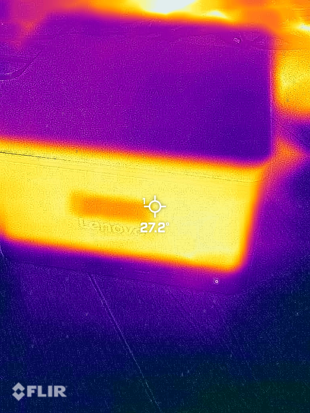 Lenovo ThinkCentre neo Ultra FLIR heat