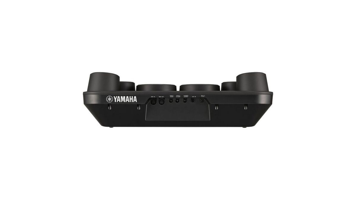 Best electronic drum sets for kids: Rear of Yamaha DD-75