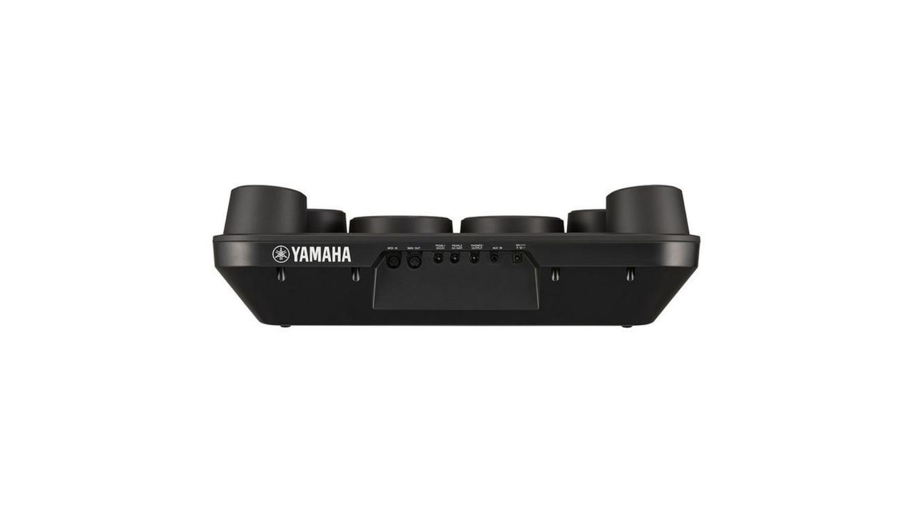 Best electronic drum sets for kids: Rear of Yamaha DD-75