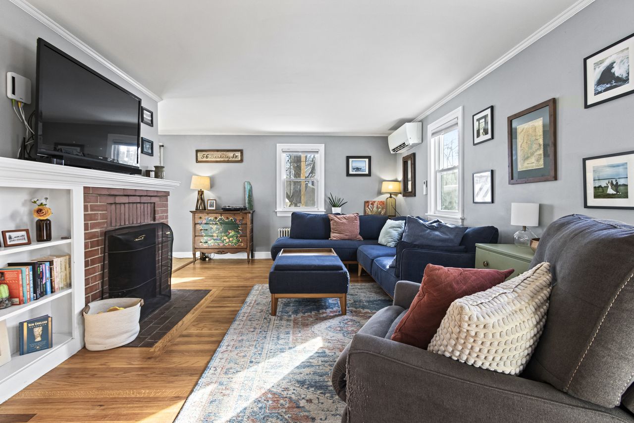 A home for sale in Portland, Maine.