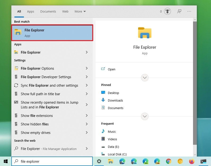 How to open File Explorer on Windows 10 | Windows Central