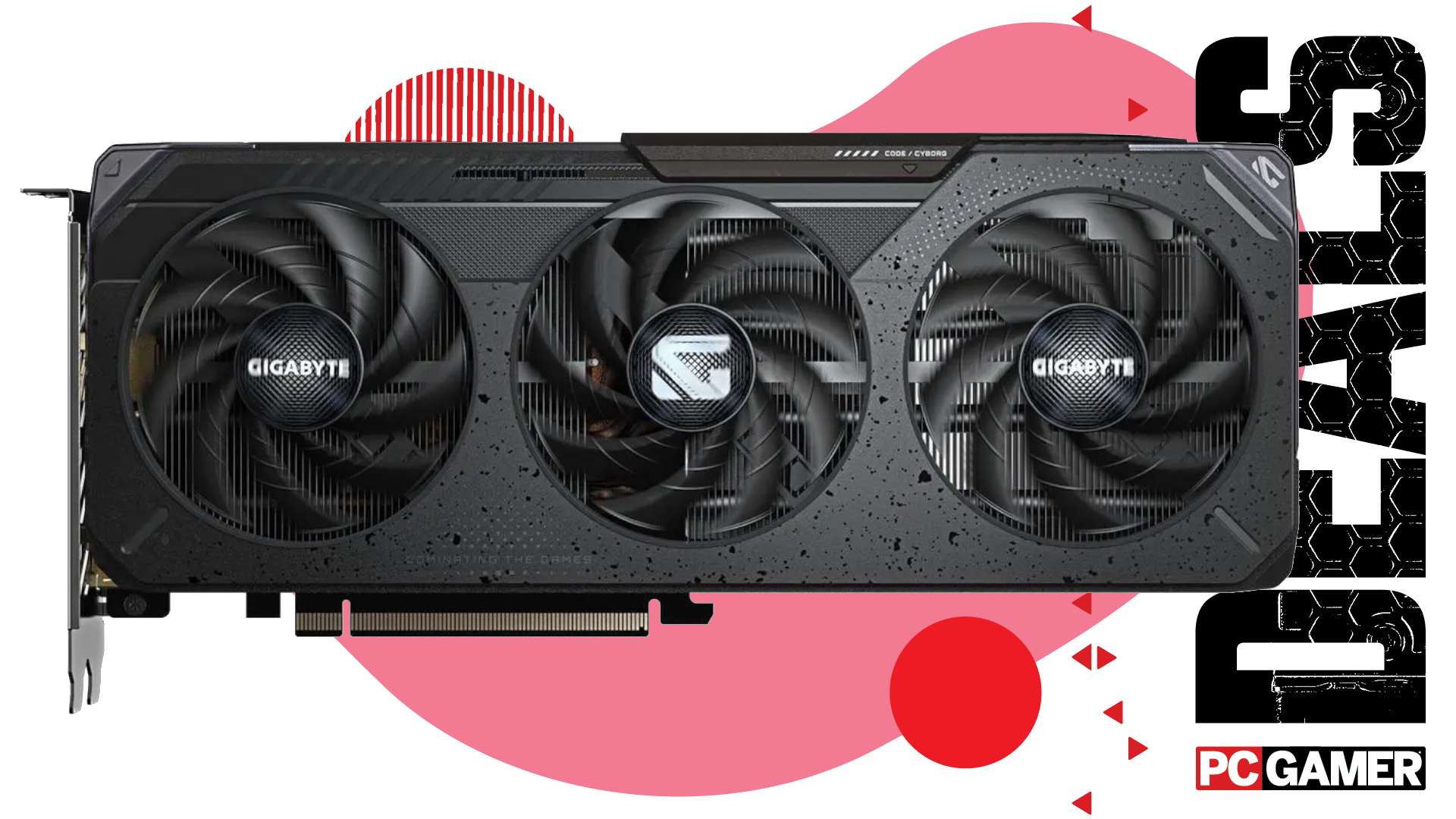 Gigabyte RX 9060 XT on a deal banner.