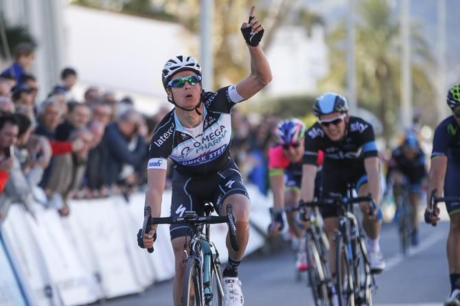 Gianni Meersman (Omega Pharma-Quickstep) wins the final Challenge Mallorca stage, the Trofeo Muro