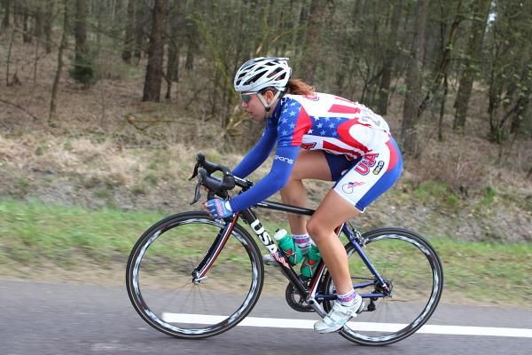 Jackie Crowell (United States) was most aggressive rider, thanks to a solo breakaway