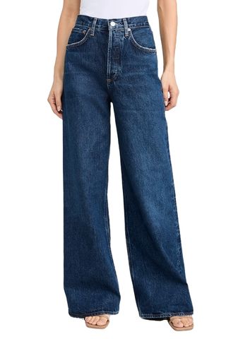 Agolde Dame Jeans High Rise Wide Leg