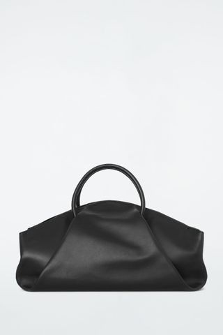 Fold Oversized Tote - Leather