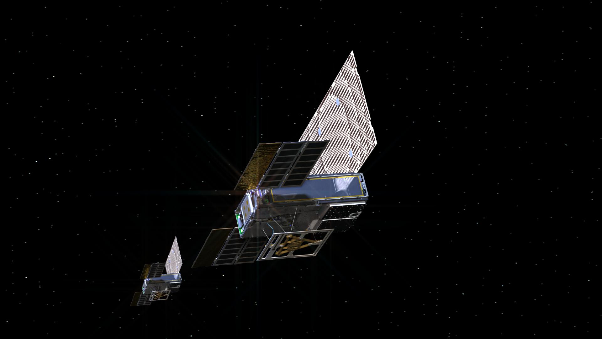 MarCO spacecraft