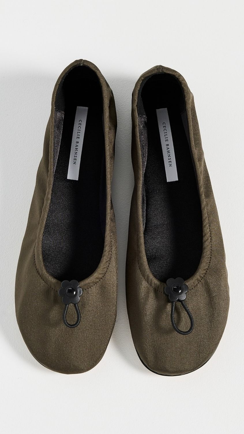 Cecilie Bahnsen, Bona Ballerina Nylon Flats
