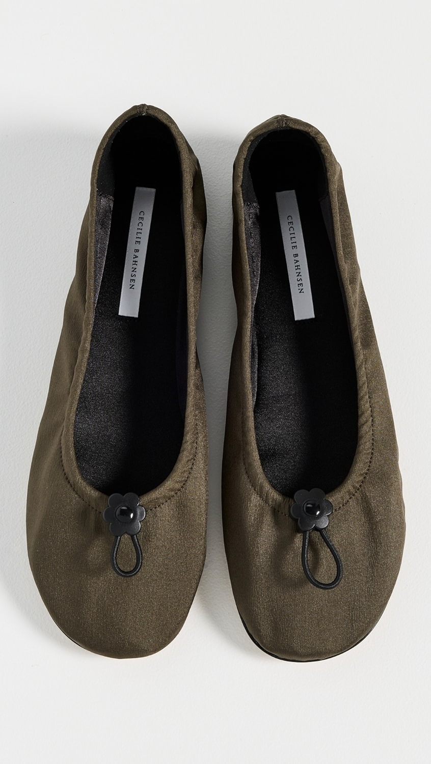 Cecilie Bahnsen, Bona Ballerina Nylon Flats