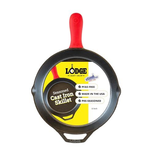 12-inch Pre-Seasoned Cast Iron Skillet