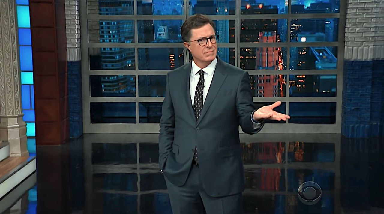 Stephen Colbert is underwhelmed with Trump NATO boasts