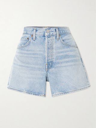 Parker Long Clean Denim Shorts