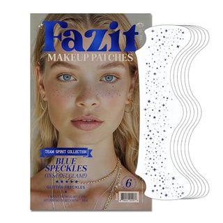 Fazit Make-up-Patch – Make-up-Patches – Schönheits-Gesichts-Make-up – blaue Flecken – wasserfeste blaue Flecken – temporäre blaue Flecken im Gesicht für Frauen – 6 Stück