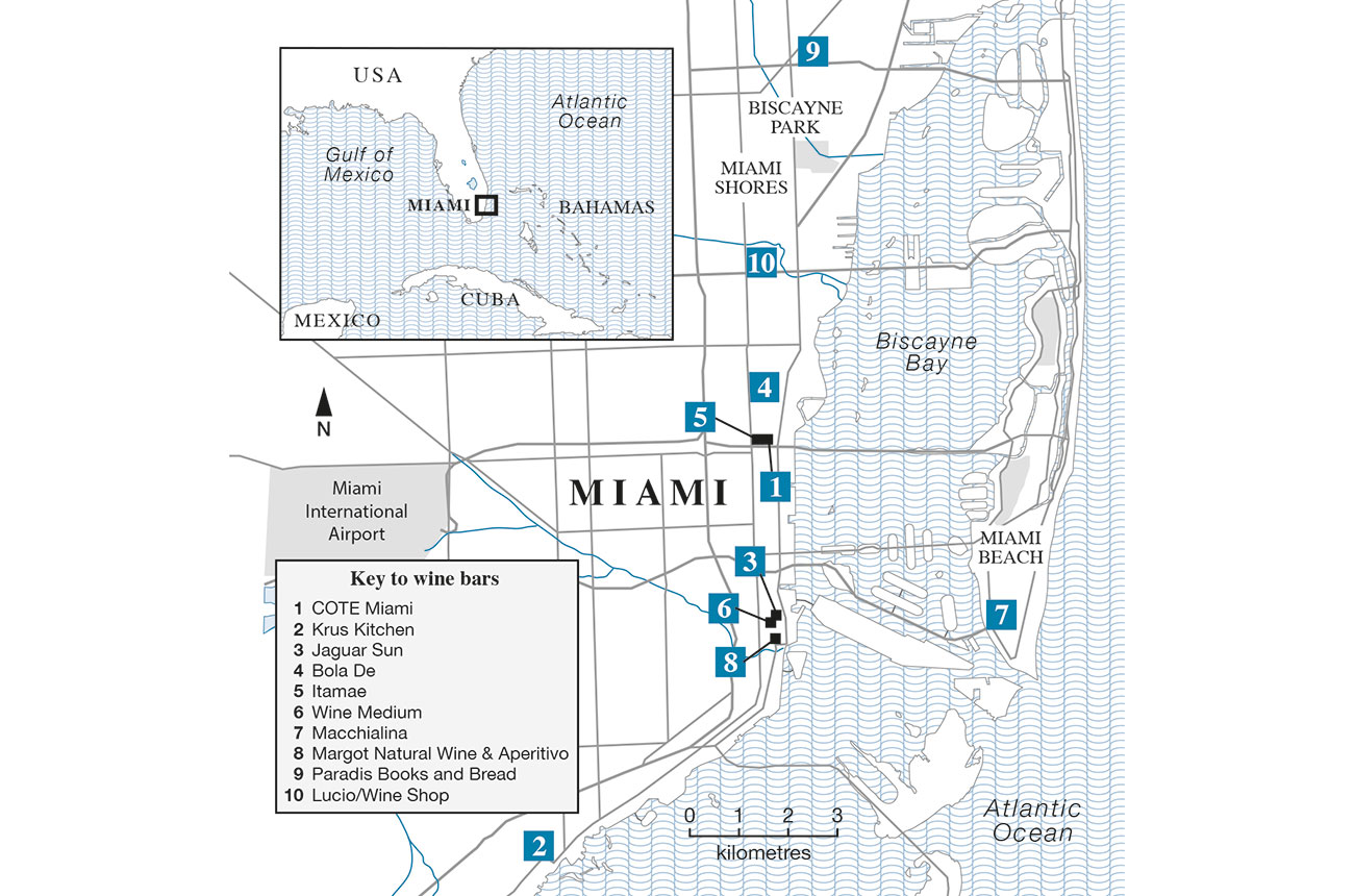 Miami map