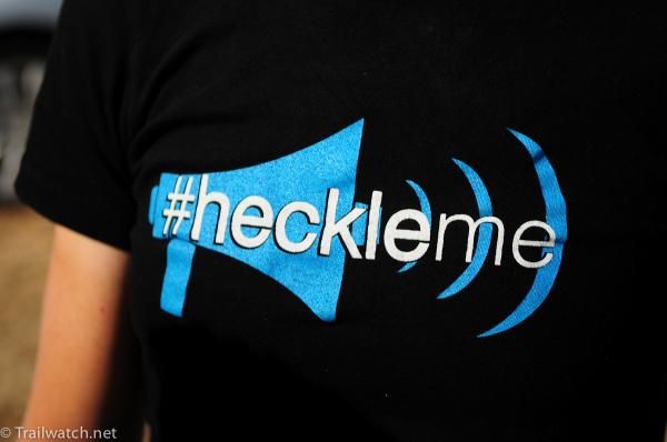 Georgia Gould's "Heckle Me" T-shirt