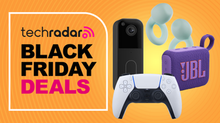 PS5 controller, JBL speaker, Loop earbuds, and Blink doorbell.