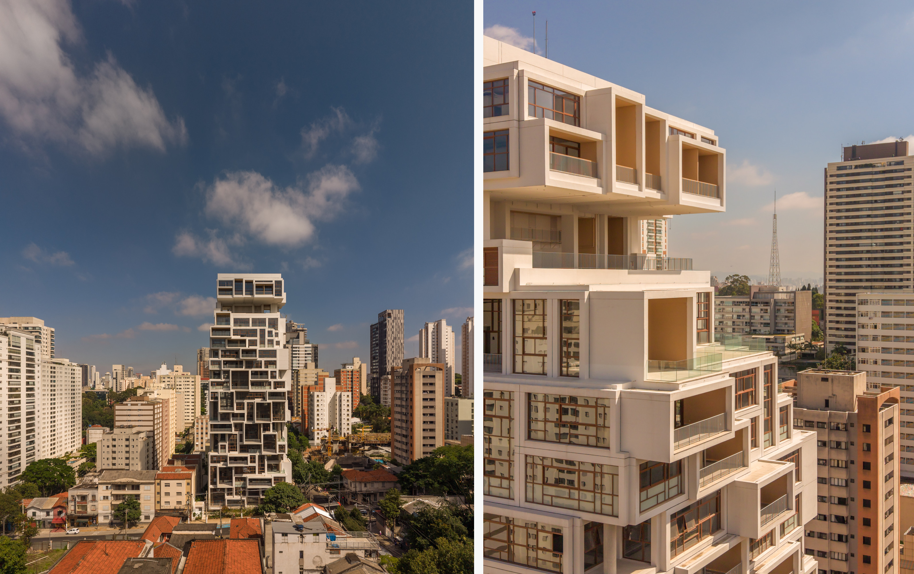 More views of the Valente building, S&amp;atilde;o Paulo