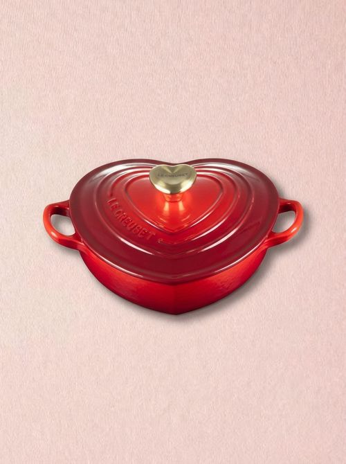 Le Creuset Enameled Cast Iron Traditional Shallow Heart Cocotte