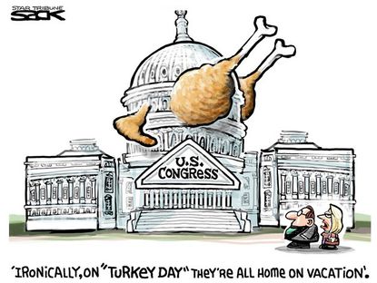 Congressional turkeys