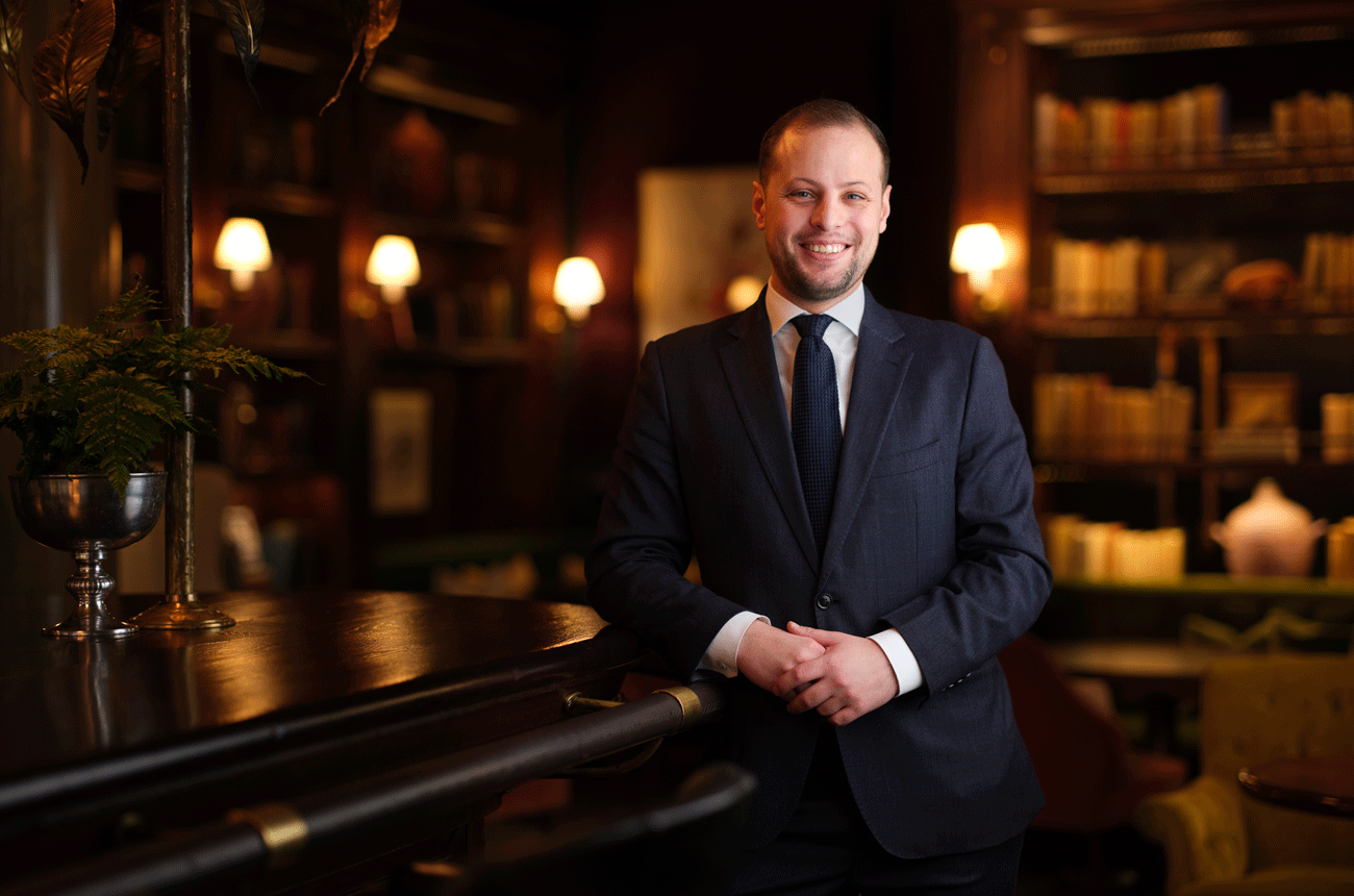 Kris Bazys Rosewood London Scarfes Bar Bar Manager