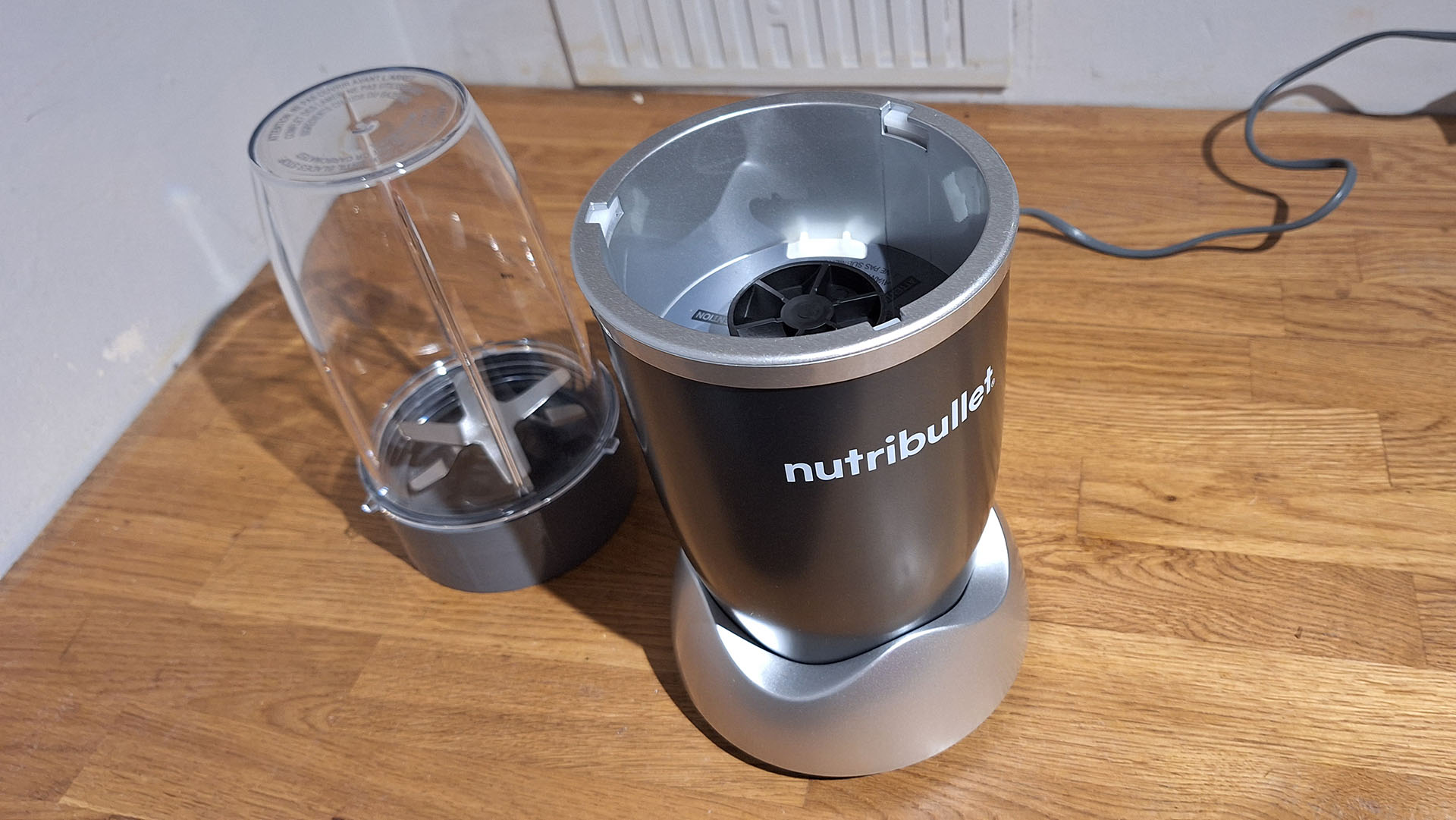 Nutribullet 600 Series in the reviewer’s kitchen