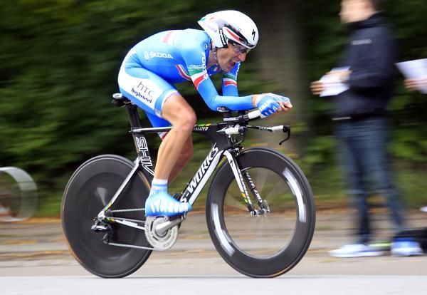 Marco Pinotti (Italy) was almost five minutes behind Martin's winning time.