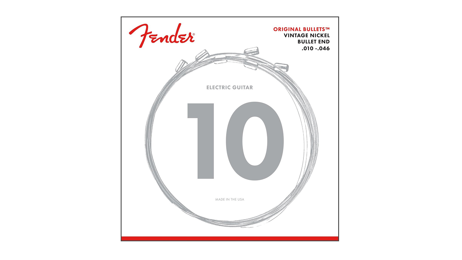 Best electric guitar strings: Fender Original Bullet electric guitar strings