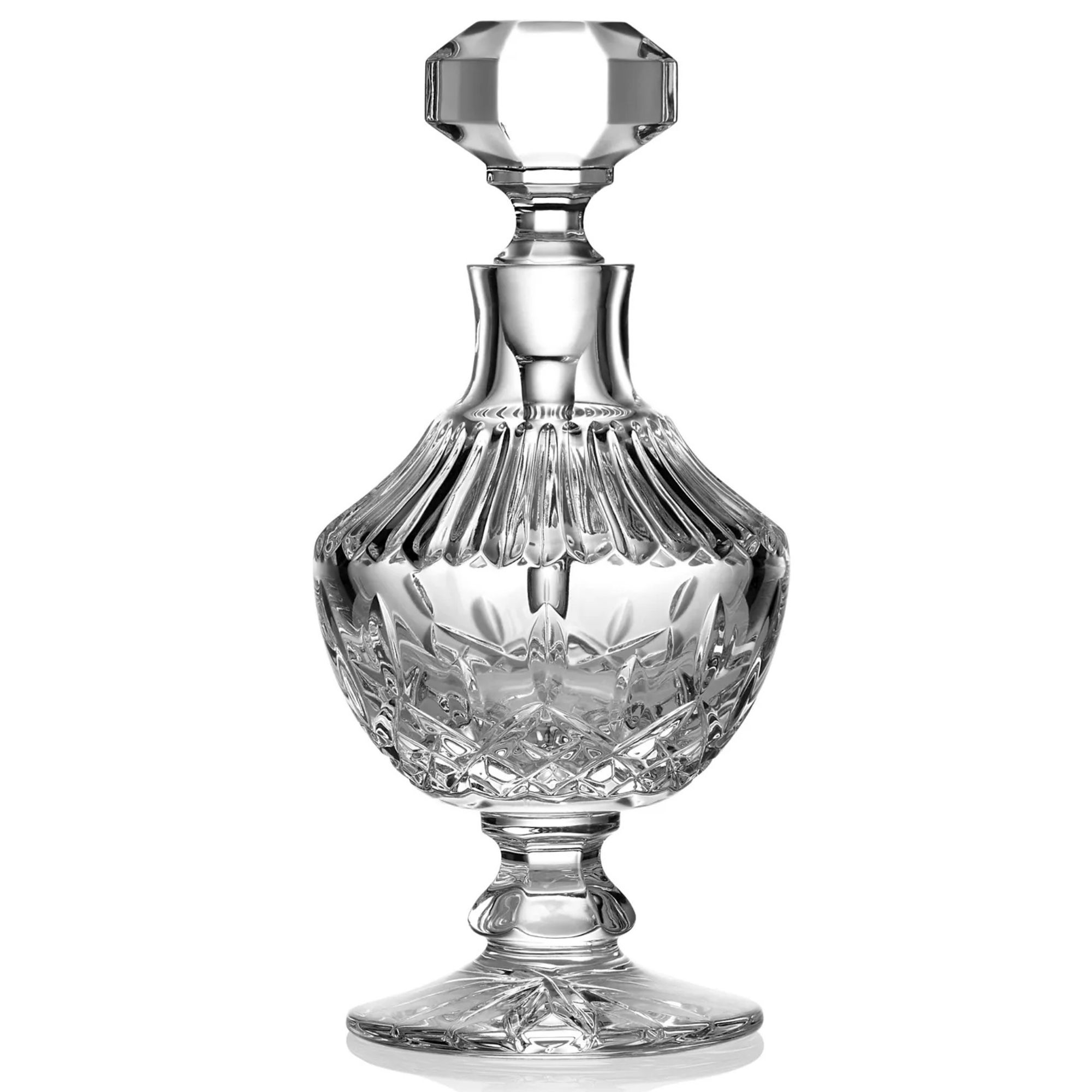 Waterford, Lismore Tall Footed Perfume Bottle