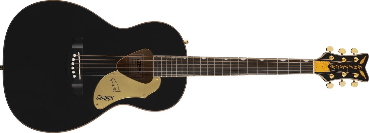 Gretsch's new G5021E Rancher Penguin Parlor acoustic guitar