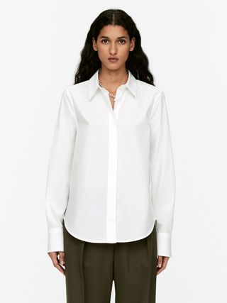 Regular-Fit Poplin Shirt