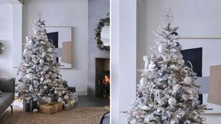 beaded snowflake Christmas tree topper idea