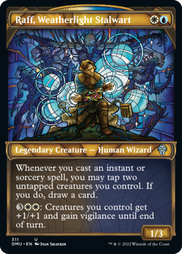Dominaria United - Alternate arts, borderless, showcase frame