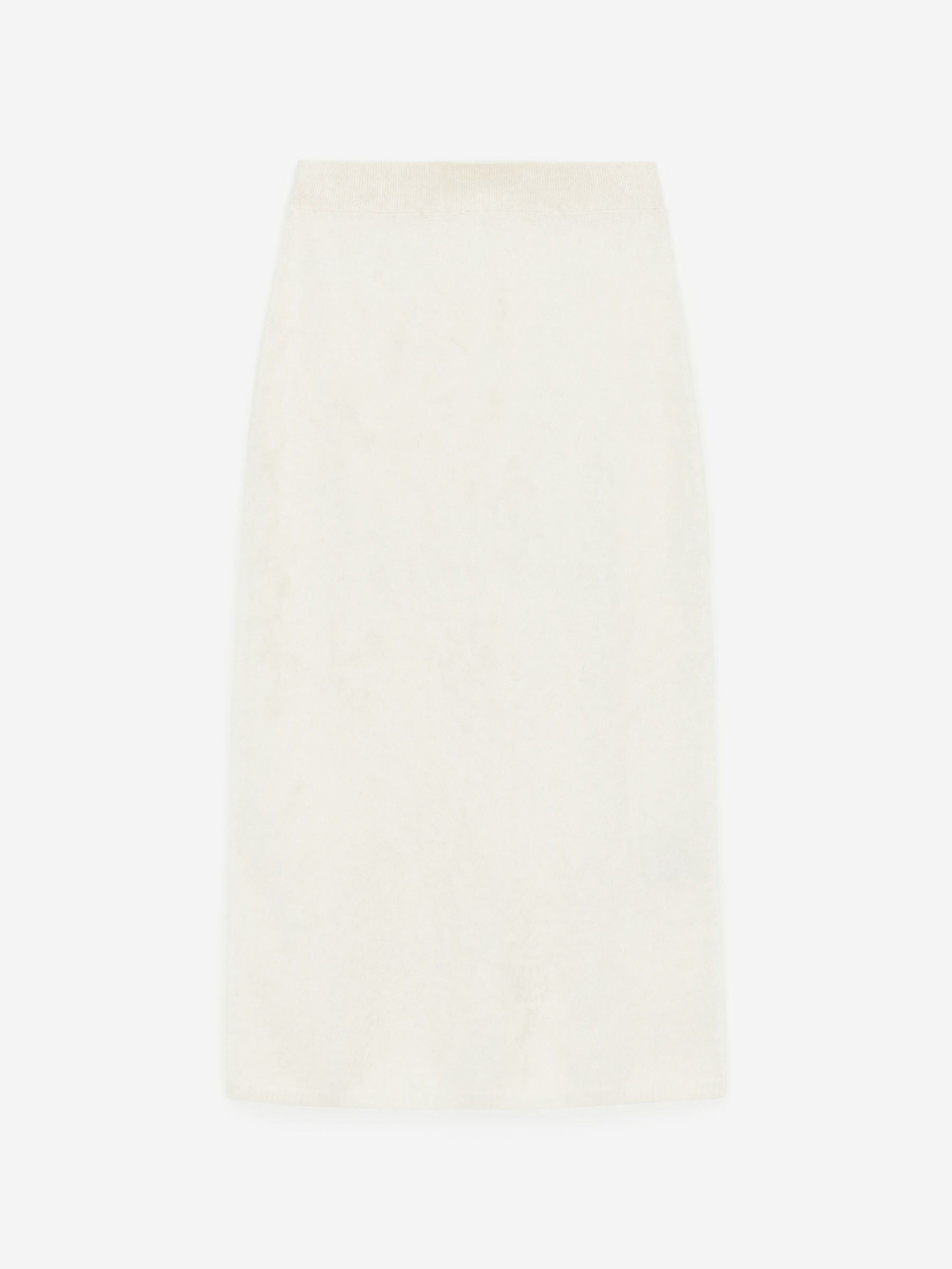 Mohair-Wool Blend Skirt &amp;ndash; Off White &amp;ndash; Women &amp;ndash; Arket Gb