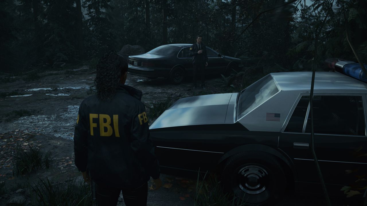 Alan Wake 2 image fidelity comparison screenshots